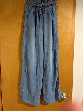 Knox Rose Light Blue Wide Leg Pants